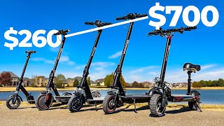 5 Budget Electric Scooters Under 700 [upl. by Ydisac535]