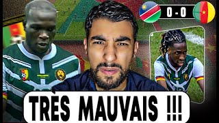 LE CAMEROUN VRAIMENT MAUVAIS   Debrief Cameroun 0 vs 0 Namibie Qualif CAN Maroc 2025 [upl. by Kate327]