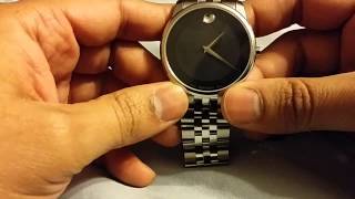 Movado Museum Stainless Steel Watch review 0606504 [upl. by Etteneg]