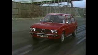 Vintage Italian Car  Alfa Romeo Alfasud TI  Drive In  1974 [upl. by Nywled]