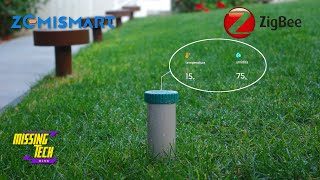 Mai più sprechi dacqua con il Sensore di umidità terreno ZigBee di Zemismart [upl. by Wonacott]