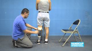 Video 5 Delivery Transtibial Interim Prosthesis [upl. by Durrace]