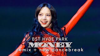 LISA  INTRO  MONEY Remix  BST Hyde Park 2023 Live Studio Version [upl. by Elay81]