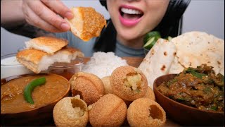 INDIAN FOOD IS ALWAYS GOOD ASMR EATING SOUNDS NO TALKING  SASASMR [upl. by Catina]