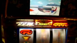 Pachislo Speed Racer Slot Machine [upl. by Anilegna]