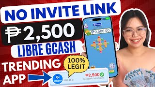 NO INVITE LINK FREE ₱2500 GCASH PAYOUT DAILY  1 TRENDING APP  EASY TO PLAY  NO PUHUNAN [upl. by Larrisa]