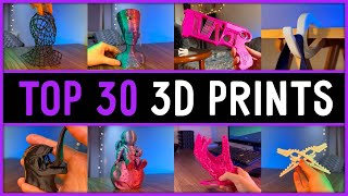 Top 30 BEST 3D Prints of the MONTH  Recap April [upl. by Derby883]