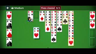 FreeCell daily challenge 17 November 24 Microsoft Solitaire collection Zee Games [upl. by Bronez]