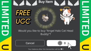 Sniping Angel Halo Cat Head Buddy 8 FREE UGC LIMITED [upl. by Yeliw]