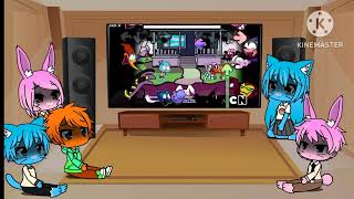 Watterson Family Reacts to Glitched Legends V2 Gumball amp Nicole Week [upl. by Maddocks]