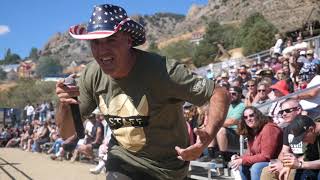 2021 Camel Ostrich Races in Virginia City Nevada [upl. by Haelam]