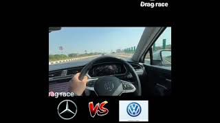 MERCEDES C200 VS VW TIGUAN  DRAG RACE viralvideo ytshort trending ytvideo dragrace [upl. by Teloiv59]