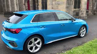 Turbo Blue Audi A3 Townfield [upl. by Karyn573]