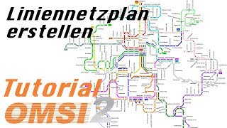 OMSI 2 Tutorial Liniennetzplan erstellen [upl. by Noiemad]