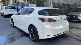 អុបសិនអេមដែរតាស់ Lexus CT200h Fsport Full Options ឆ្នាំ012 [upl. by Terrene]