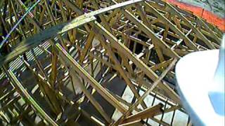 Roof tiling  fixing battens [upl. by Harlin]