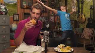 Good Mythical Montage Rhett Likes to Eat [upl. by Adyl]