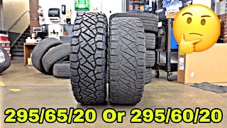 2956020 VS 2956520 All Terrain Tire  Heres Why I didnt Pick A 35X115 Or 35X125 Tire Size [upl. by Monetta]