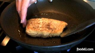 Pan frying fish [upl. by Kuo]