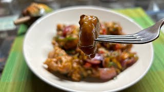 Chicken Manchurian recipe  Indo Chinese Chicken recipe cocinanispolina [upl. by Eimarej938]