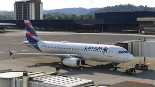 MSFS  SÃO PAULO GRU  LONDRINA  LON  JJ3590  FENIXA320  IVAO [upl. by Aydne746]