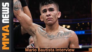 Mario Bautista previews UFC 307 matchup with Jose Aldo [upl. by Akinor554]