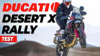 New DUCATI Desert X RALLY review [upl. by Bollinger]