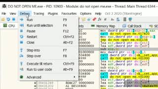 How to do reverse Engineering without searching for strings  debugging without string references [upl. by Hama662]