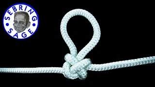 Knot Tying The Farmers Loop [upl. by Anyr]