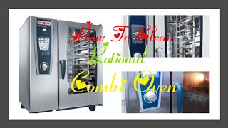 HOW TO CLEAN RATIONAL COMBI OVEN [upl. by Gerdy]