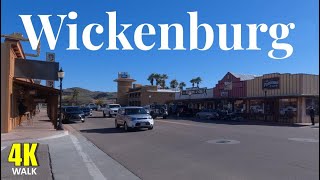 Historic Downtown Wickenburg Arizona 4K Walking Tour [upl. by Sturrock]