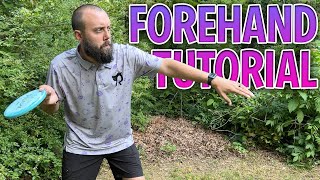 Learning the Basics of Forehand in Disc Golf  Robbie C Beginner Tips [upl. by Ellenej426]