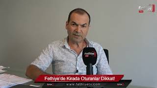 Fethiye’de Kirada Oturanlar Dikkat [upl. by Dorweiler]