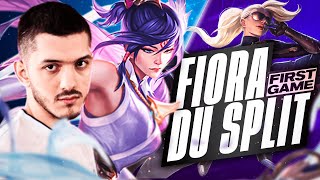 MA PREMIERE GAME DU SPLIT AVEC FIORA [upl. by Toombs]