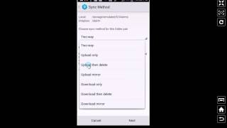 Dropsync Dropbox Sync Program for Android How To [upl. by Gregor]