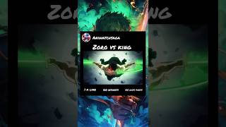 zoro vs king fight scene onepiece zoro gear5 [upl. by Ursala315]