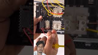 Switch board wiring with fan regulatorboardconnection yt connection electricsciencetrickshort [upl. by Faulkner]