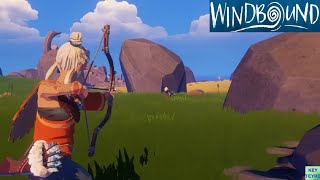 Windbound Gameplay Deutsch 07 Endlich ein Bogen  Lets Play German PS4 [upl. by Ahsika]