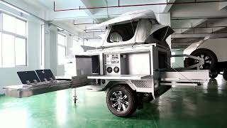 OEM Custom Most New Type Mini Camper Trailers [upl. by Gavrila]