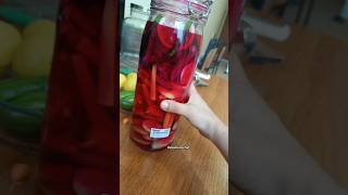 INSTANT PICKLED VEGETABLESpickle in 10 minutesVinegar pickledubaifood pickle food cooking fyp [upl. by Namzzaj]