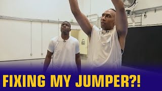 Stephen A trains with Lethal Shooter [upl. by Sivad]