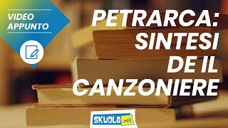 Petrarca sintesi de Il Canzoniere [upl. by Salkcin]