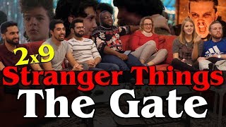 Stranger Things  2x9 The Gate  Group Reaction [upl. by Willyt]