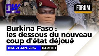 Burkina  les dessous du nouveau coup détat déjoué P1 [upl. by Emilee]