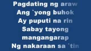 Kahit Maputi Na Ang Buhok kowith Lyrics [upl. by Pudendas]