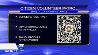 Shasta County Sheriffs Office searches for volunteers in their Citizen Volunteer Patrol Program [upl. by Eenwat]