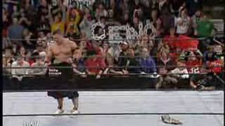 John Cena pays tribute to Eddie Guerrero after his match [upl. by Ecnirp]