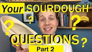 99 Quick Fire SOURDOUGH Questions PART 2  Bake with Jack [upl. by Alhahs]