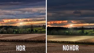 HDR Vs NO HDR With sample images [upl. by Pulcheria538]