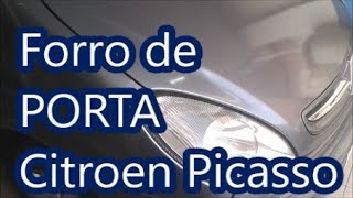 ✅ Como tirar FORRO de PORTA Citroen PICASSO [upl. by Schach]